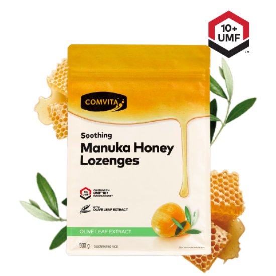 Comvita 康维他 橄榄叶味道蜂蜜蜂胶糖喉糖 500g 保质期2027.11
